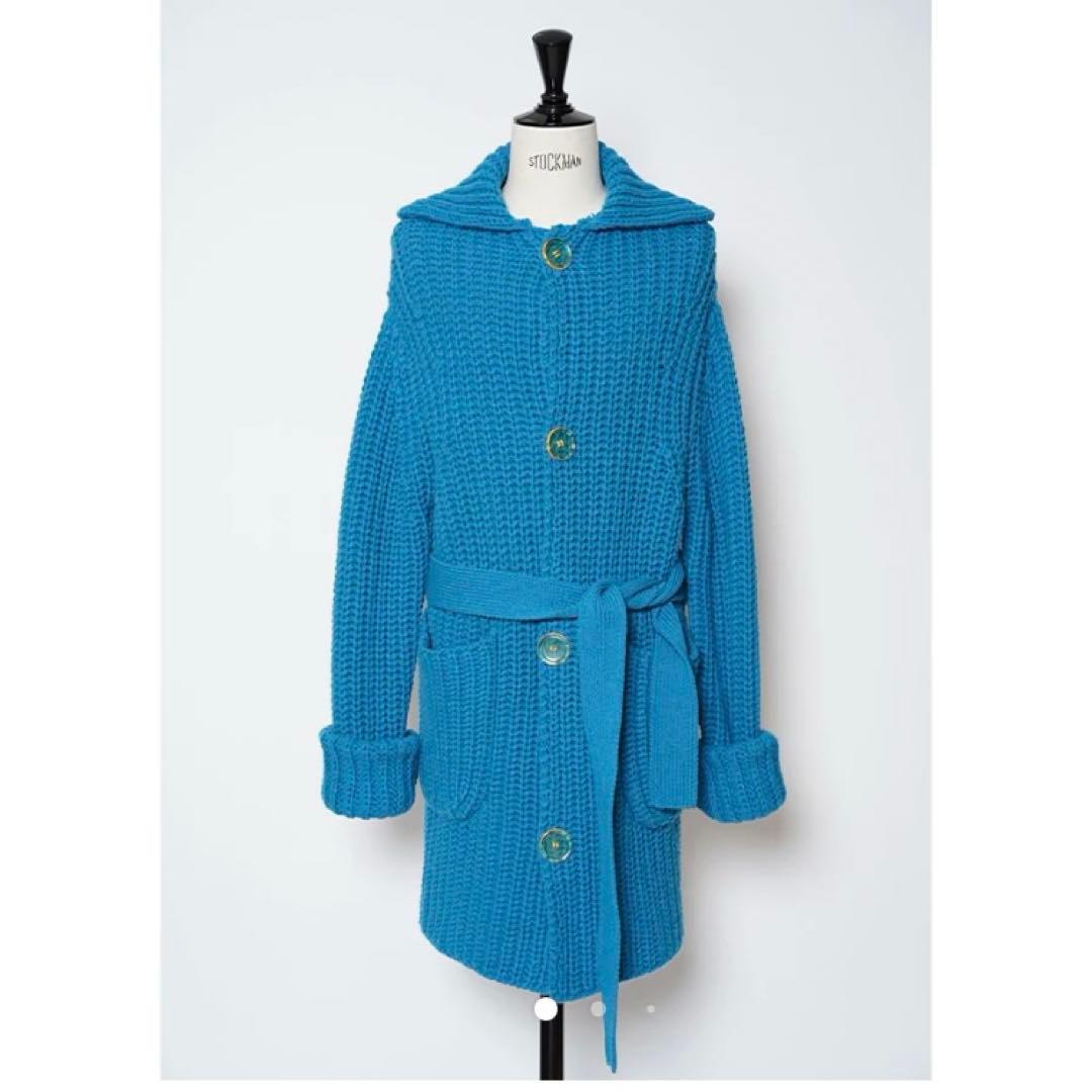 【INSCRIRE】 ニット カーディガンコート