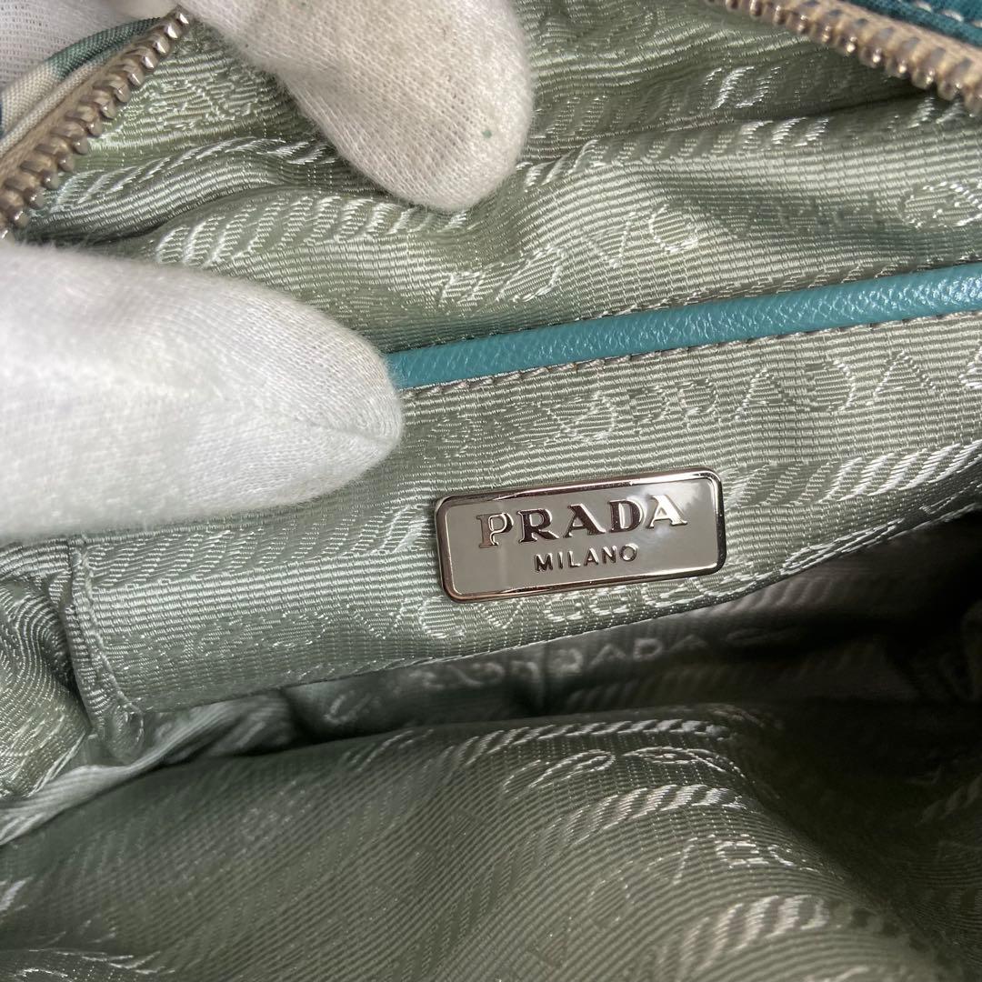 ✨PRADA✨　プラダ　 水玉模様 ショルダーバッグ