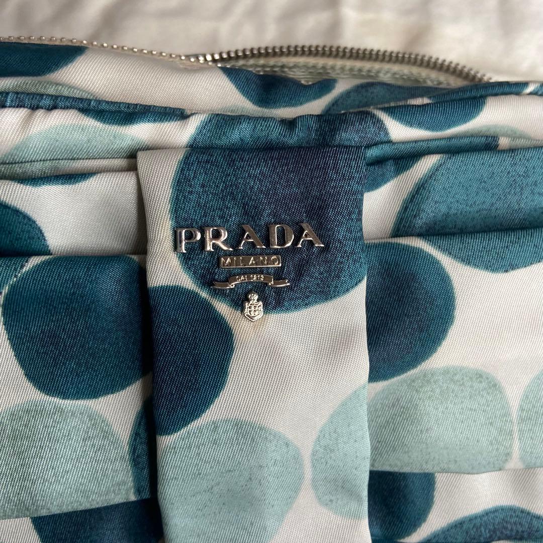✨PRADA✨　プラダ　 水玉模様 ショルダーバッグ