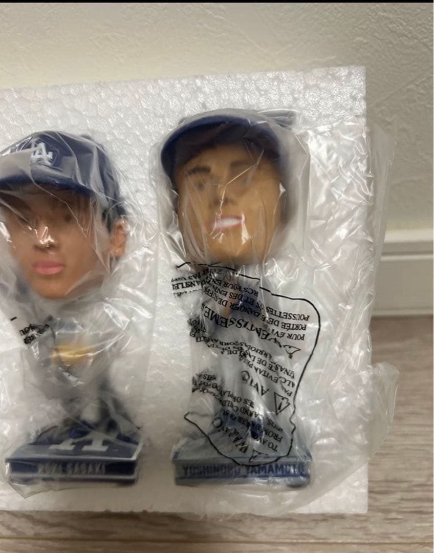 公式　DODGERS 大谷翔平 山本由伸　佐々木朗希　　　　　ボブルヘッド