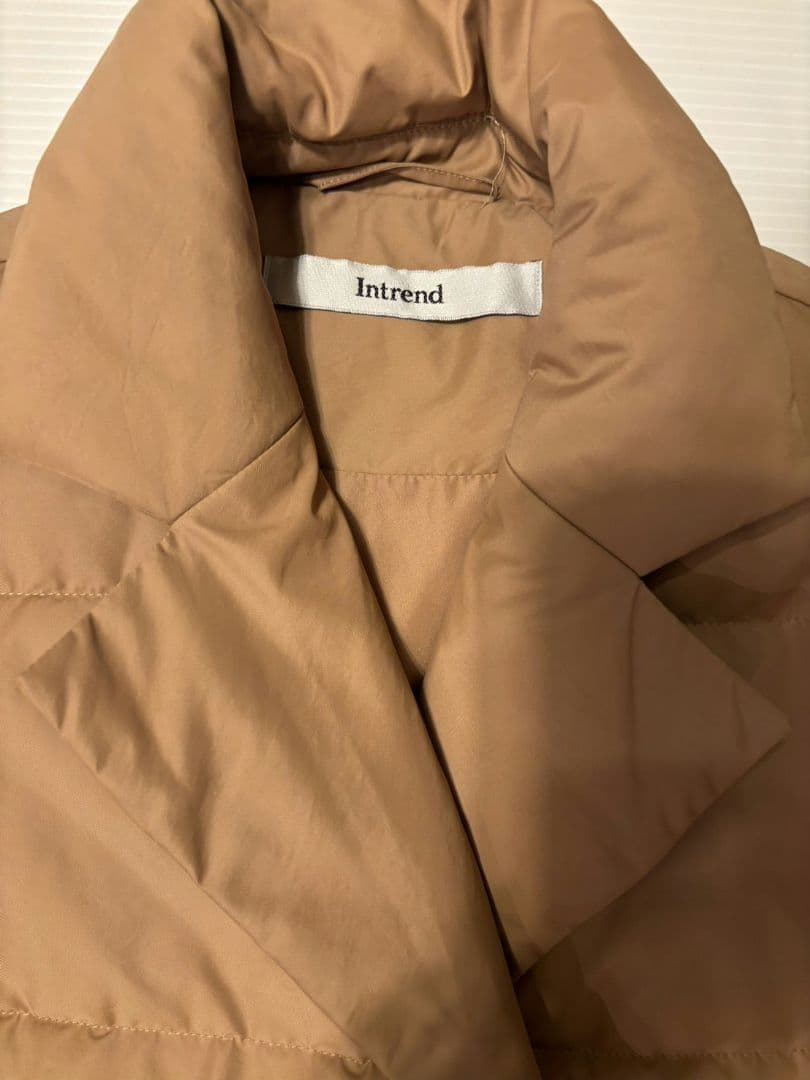 3059◆MaxMara Intrend中綿ロングベスト★美品★46