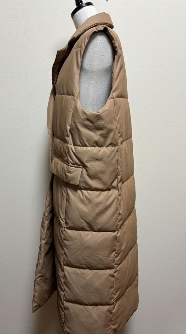 3059◆MaxMara Intrend中綿ロングベスト★美品★46