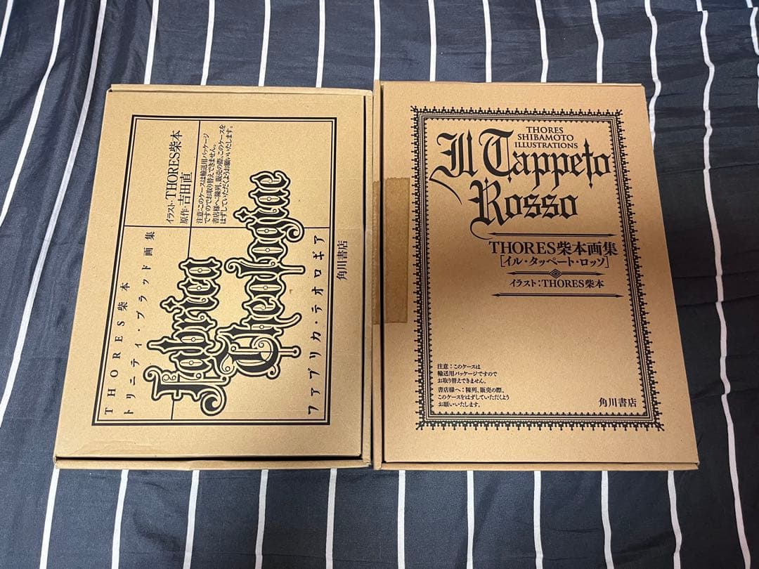 THORES柴本　画集　2冊セット　トリニティ・ブラッド