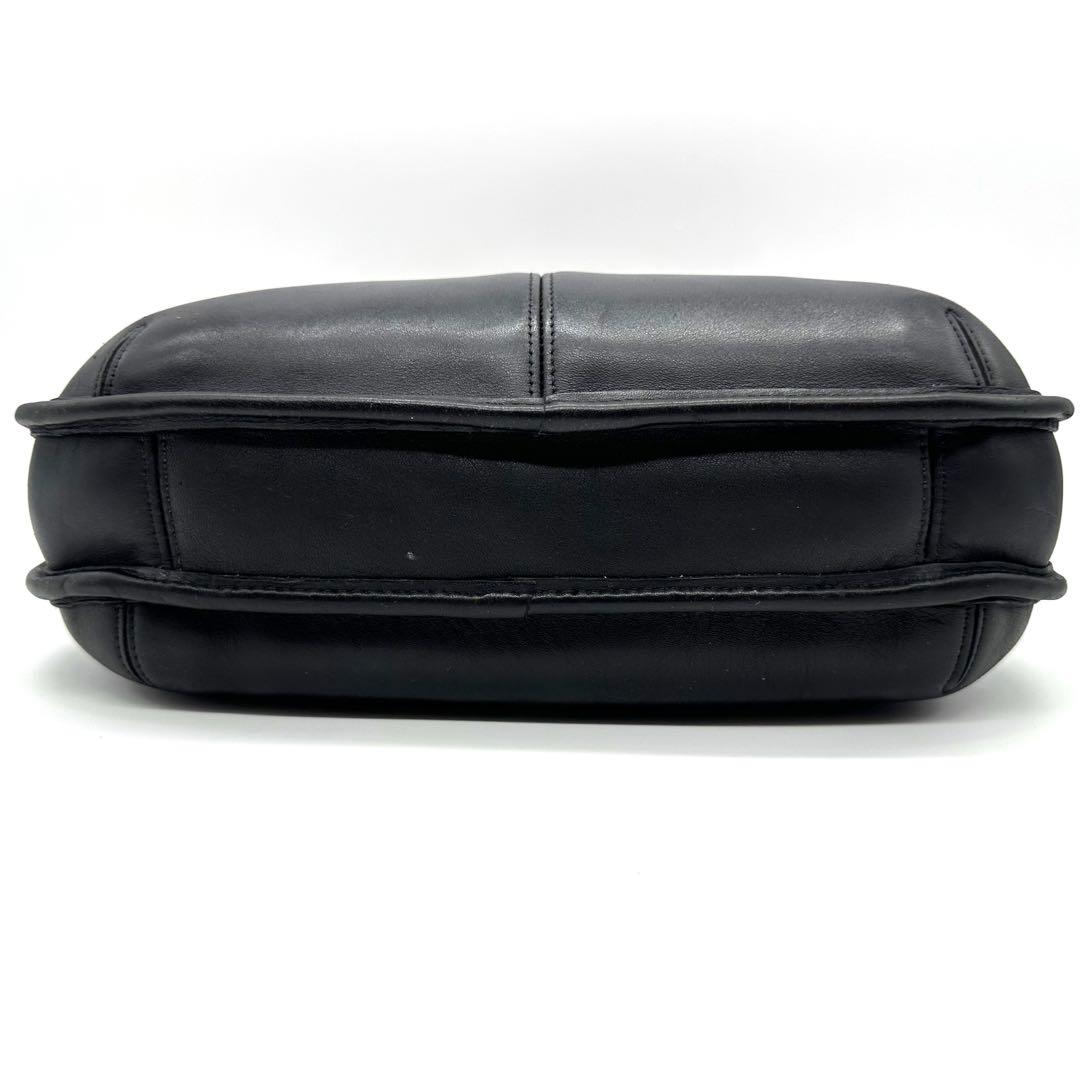 【極美品】希少 オールドコーチ エルゴ ワンショルダー 9029ブラック レザー