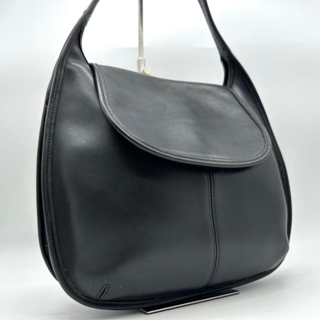 【極美品】希少 オールドコーチ エルゴ ワンショルダー 9029ブラック レザー