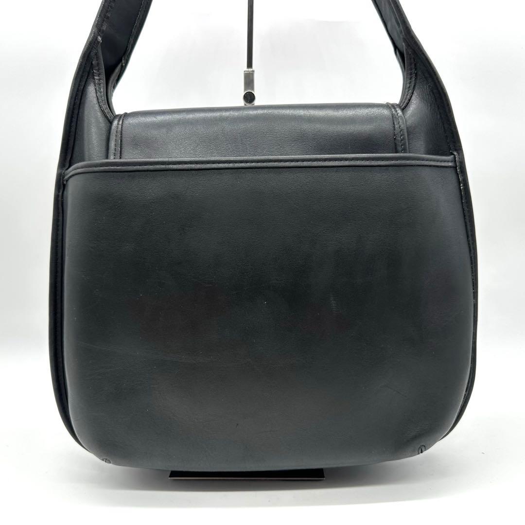 【極美品】希少 オールドコーチ エルゴ ワンショルダー 9029ブラック レザー