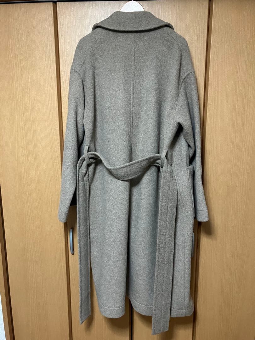 ATHA アタ ダブルメルトン フラッフィー マキシコート 2021AW