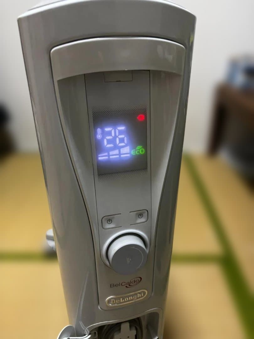 【実川ねこ】デロンギ オイルヒーター RHJ75V0915-GY完全動作品