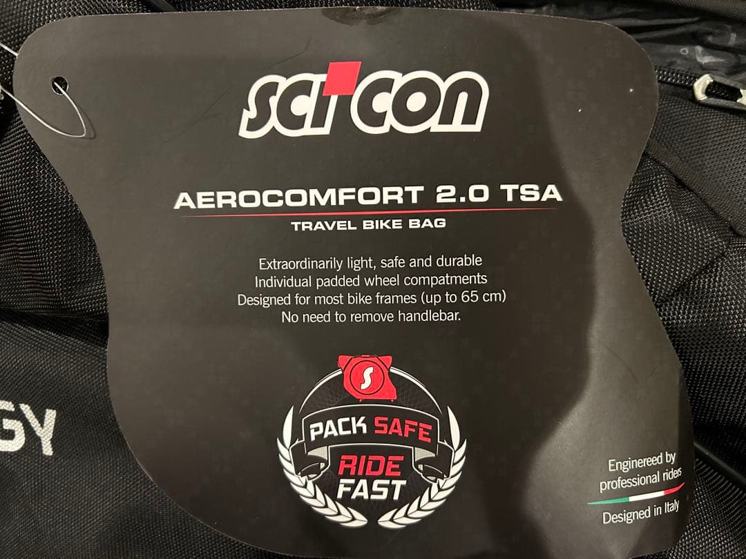 新品 SCICON AEROCOMFORT 2.0 TSA エアロコンフォート