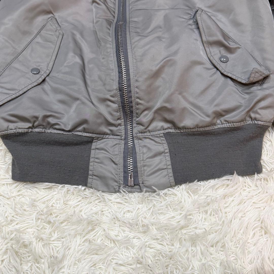 747　アルファインダストリーズ　USA製 MA-1フライトジャケット　M