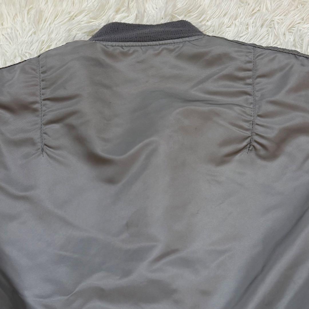 747　アルファインダストリーズ　USA製 MA-1フライトジャケット　M