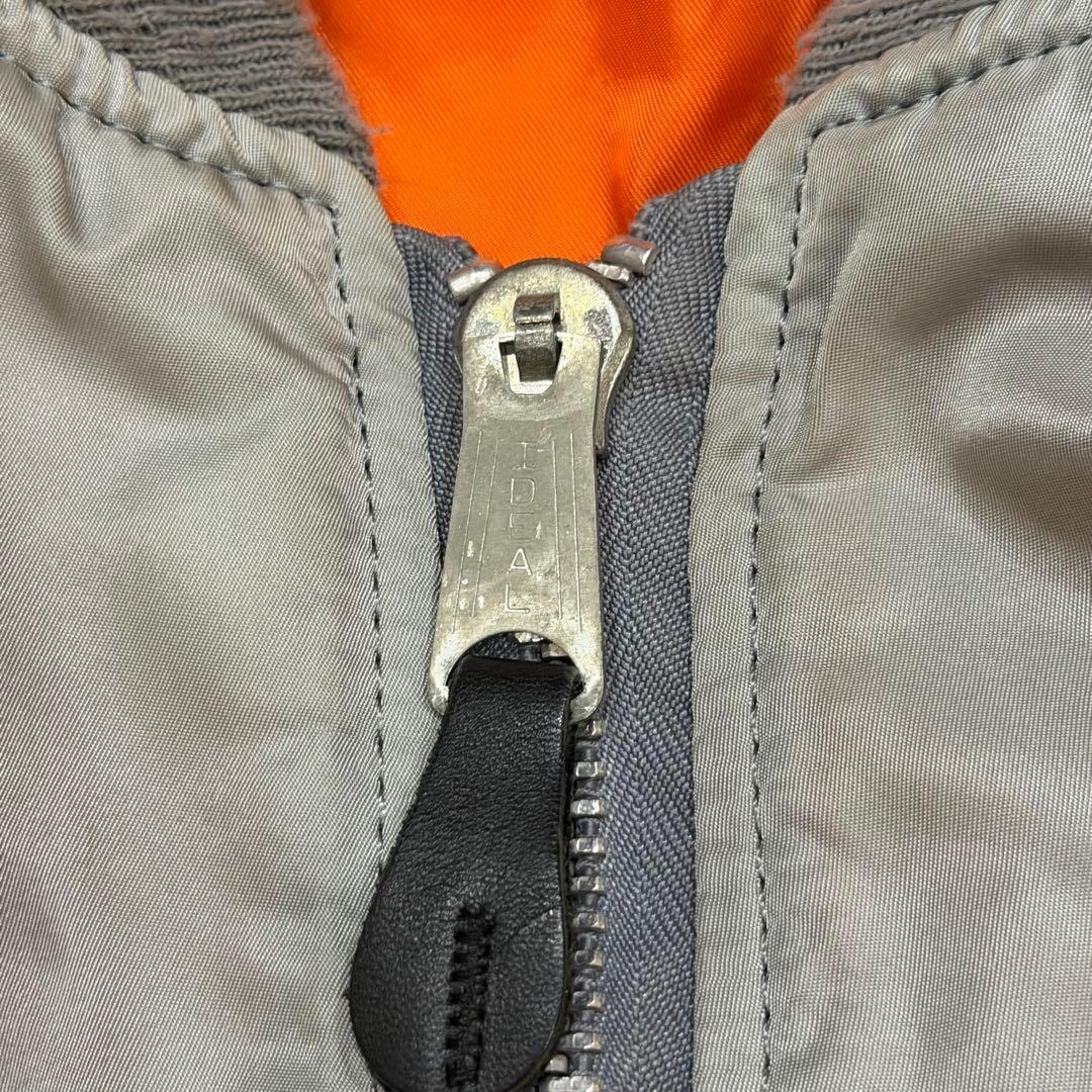 747　アルファインダストリーズ　USA製 MA-1フライトジャケット　M