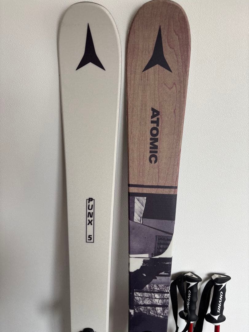 アトミック　スキー板　170 シナノ　スノーポール　セット　PUNX5