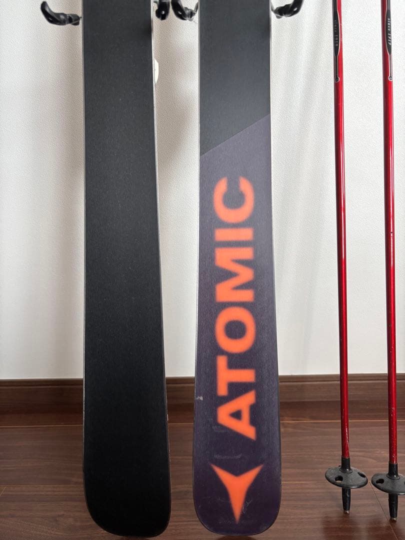 アトミック　スキー板　170 シナノ　スノーポール　セット　PUNX5