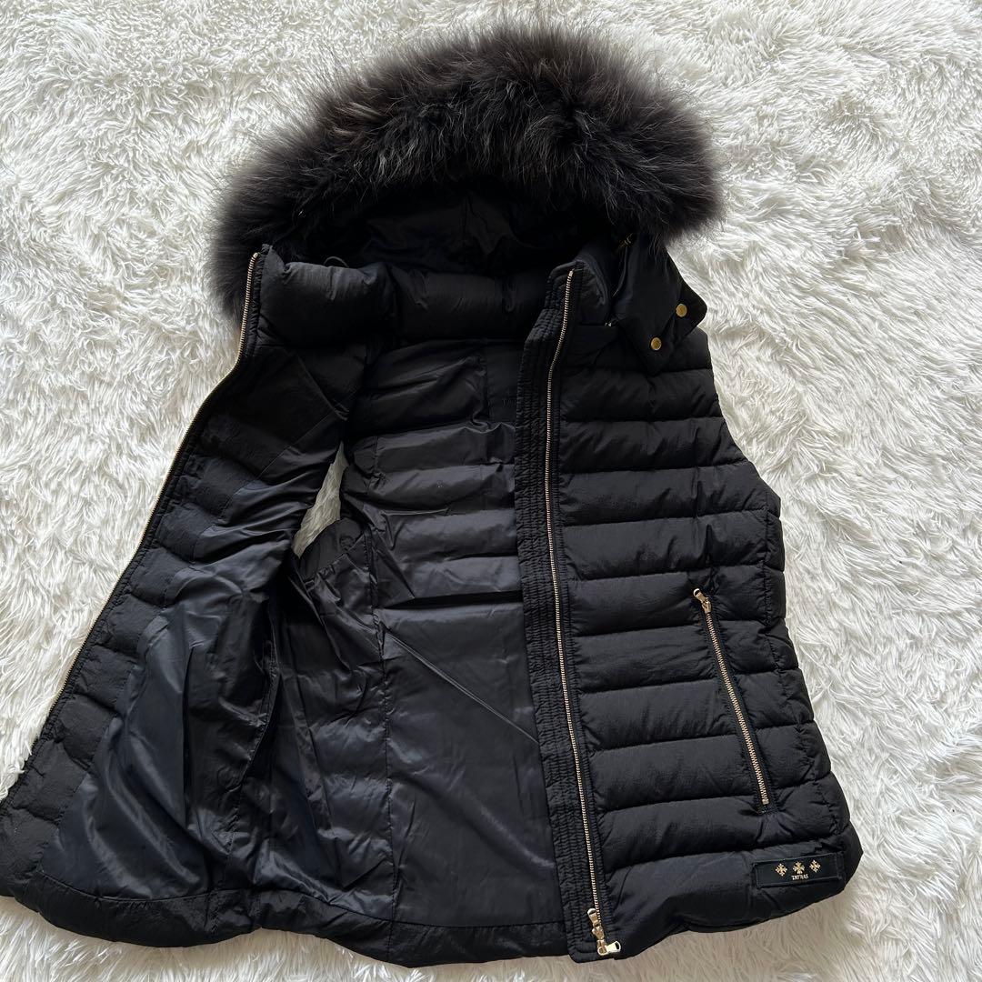 【美品】TATRAS タトラス　ダウンベスト　オルシエラ　黒　M相当