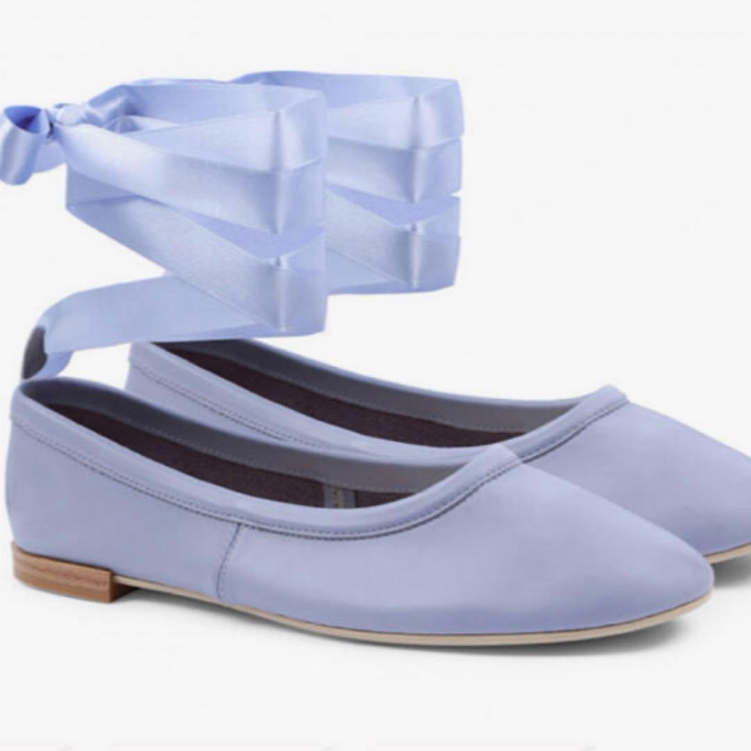 リリー様売約済み　タイムセール　レペット　バレリーナ　パンプス　40 ブラック