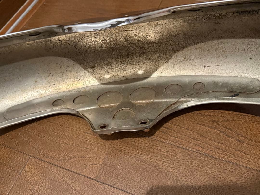 純正 カワサキ KZ900LTD KZ1000LTD メッキ フロントフェンダー