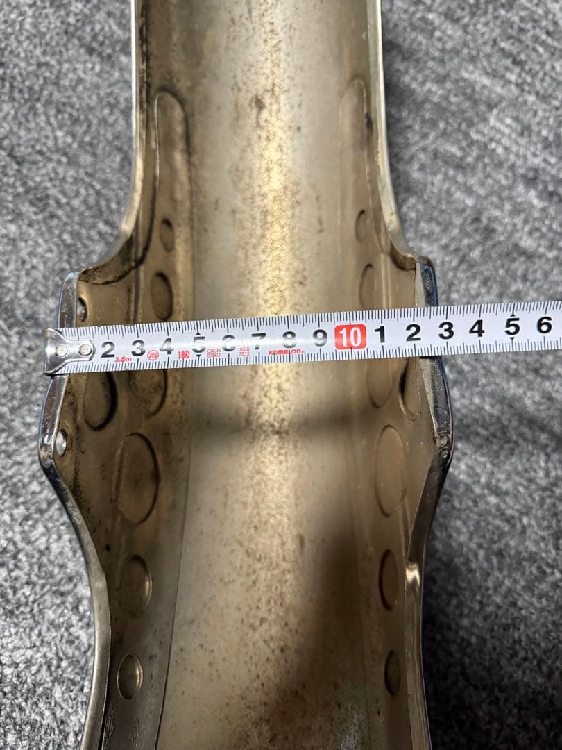 純正 カワサキ KZ900LTD KZ1000LTD メッキ フロントフェンダー