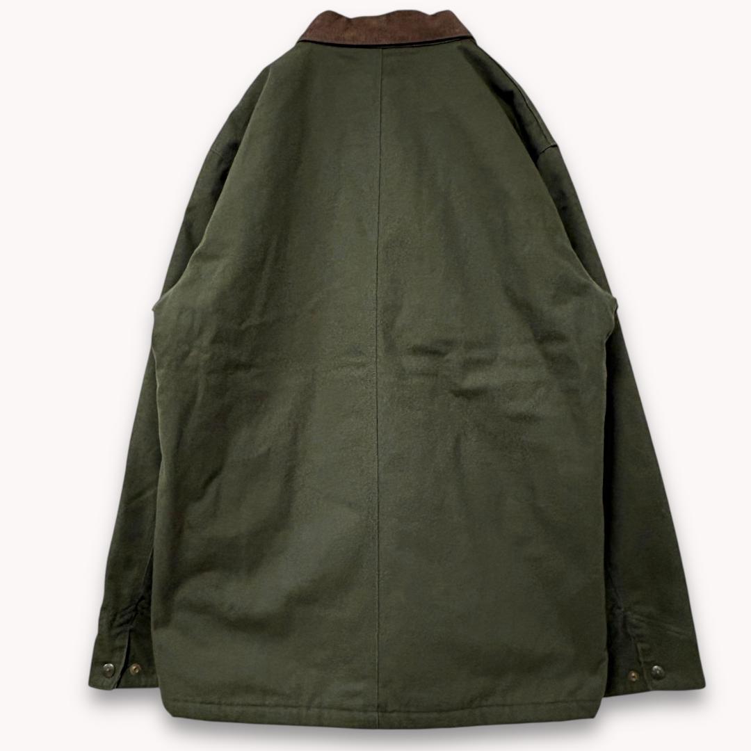 【美品】BackChannel カバーオール キルティング XXL カーキ