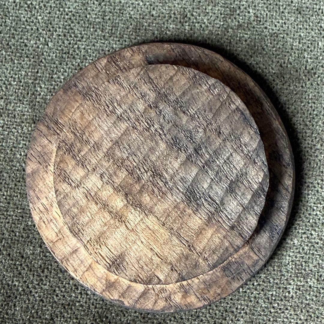 一点もの　余宮隆さん　木蓋・ヘラ付き壺　キャニスター