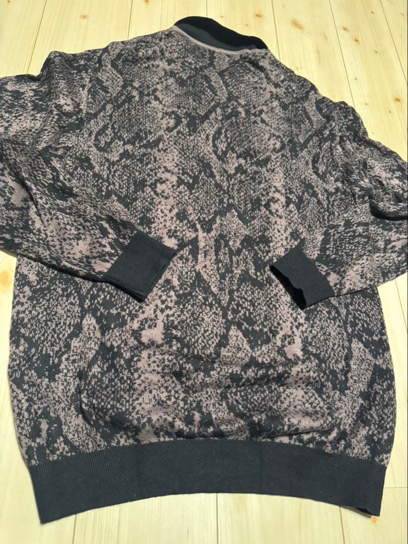 トップス WACKO MARIA 22FW PYTHON KINT POLO SHIRT