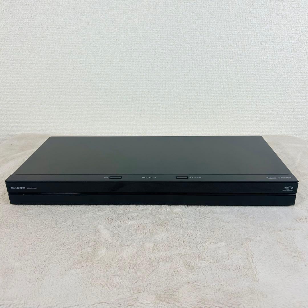シャープBD-NW520 2番組同時録画　純正リモコン　付属品セット　メンテ済み