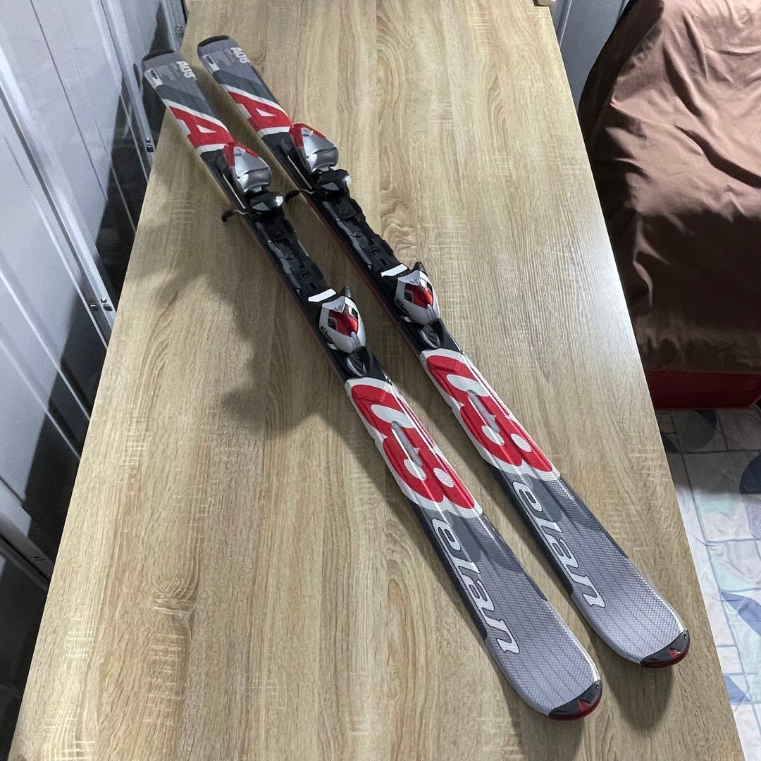 elanスキーセット152cm HEAD上級ブーツ25cmストック付 4点SET