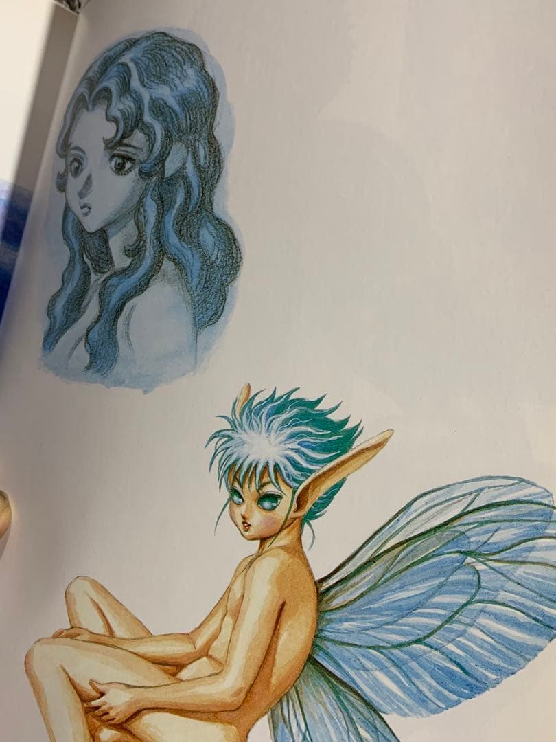 BERSERK イラスト画集ベルセルク。美品。貴重。ポスター付き。