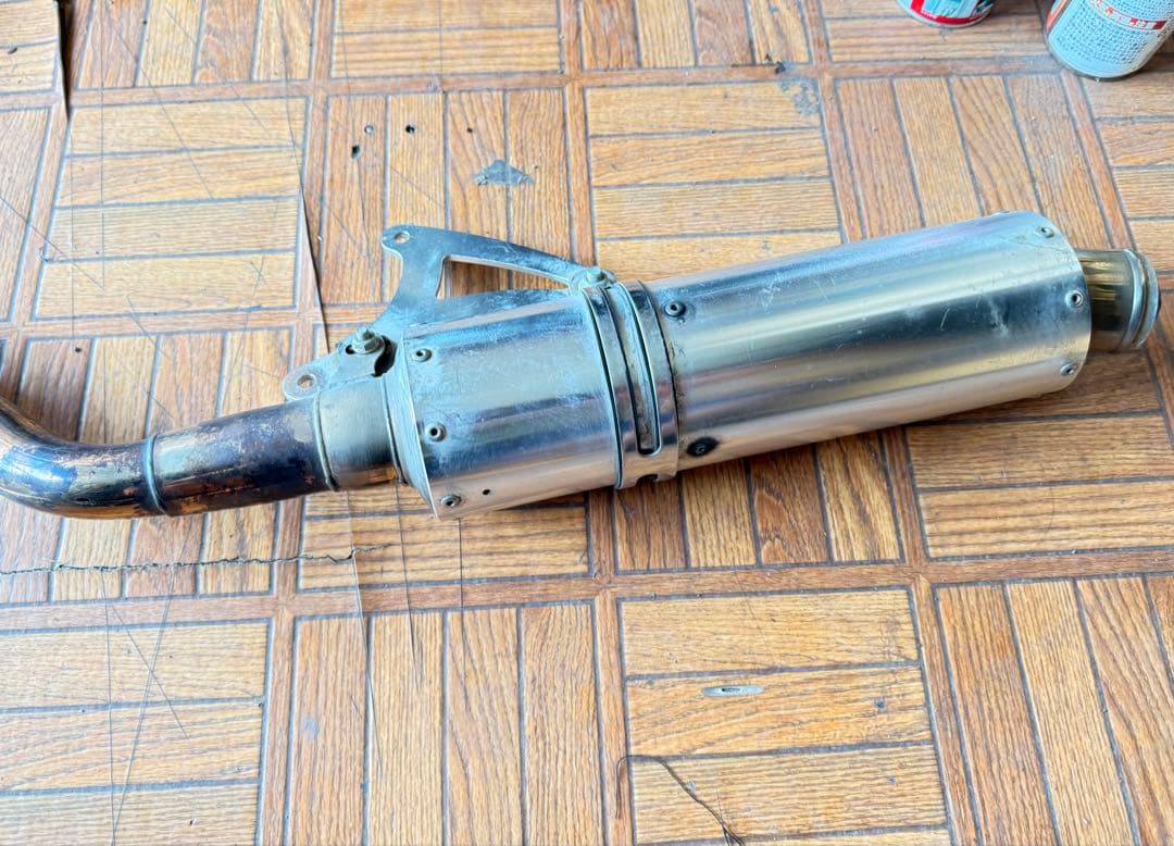 アドレスv125g K7 武川ボンバーマフラー