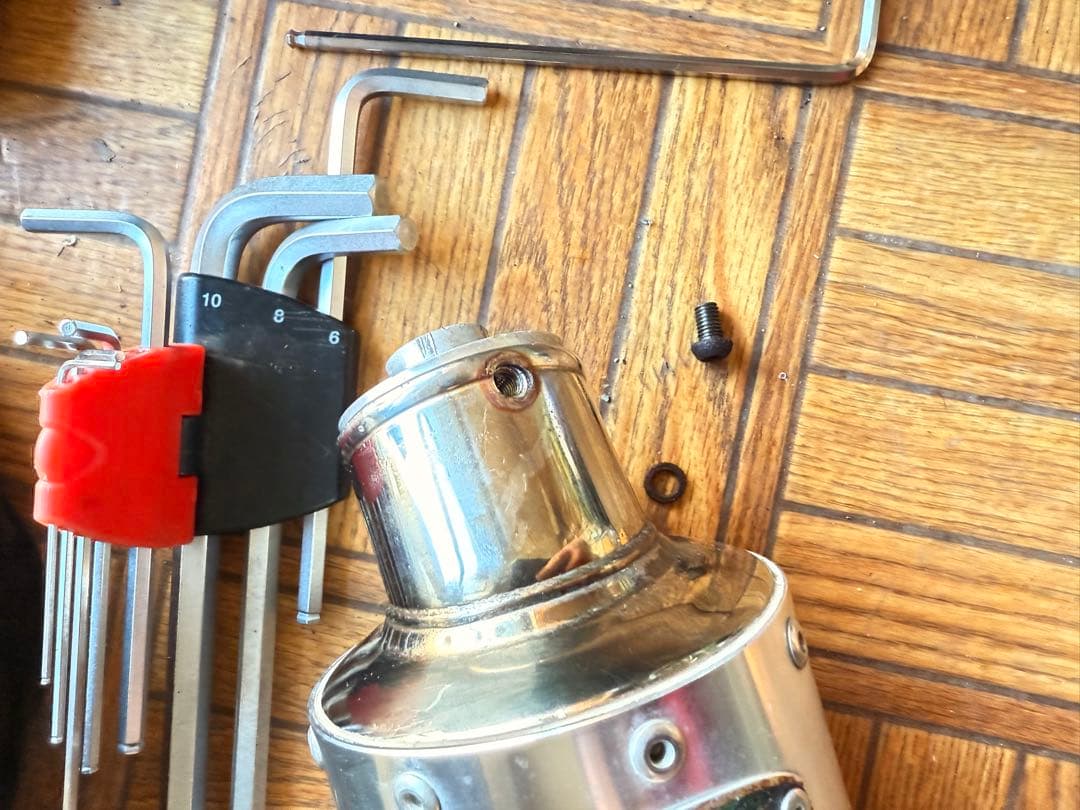 アドレスv125g K7 武川ボンバーマフラー