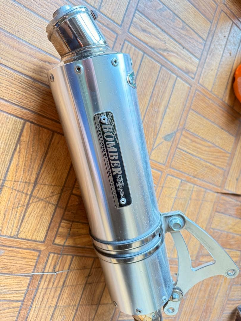 アドレスv125g K7 武川ボンバーマフラー