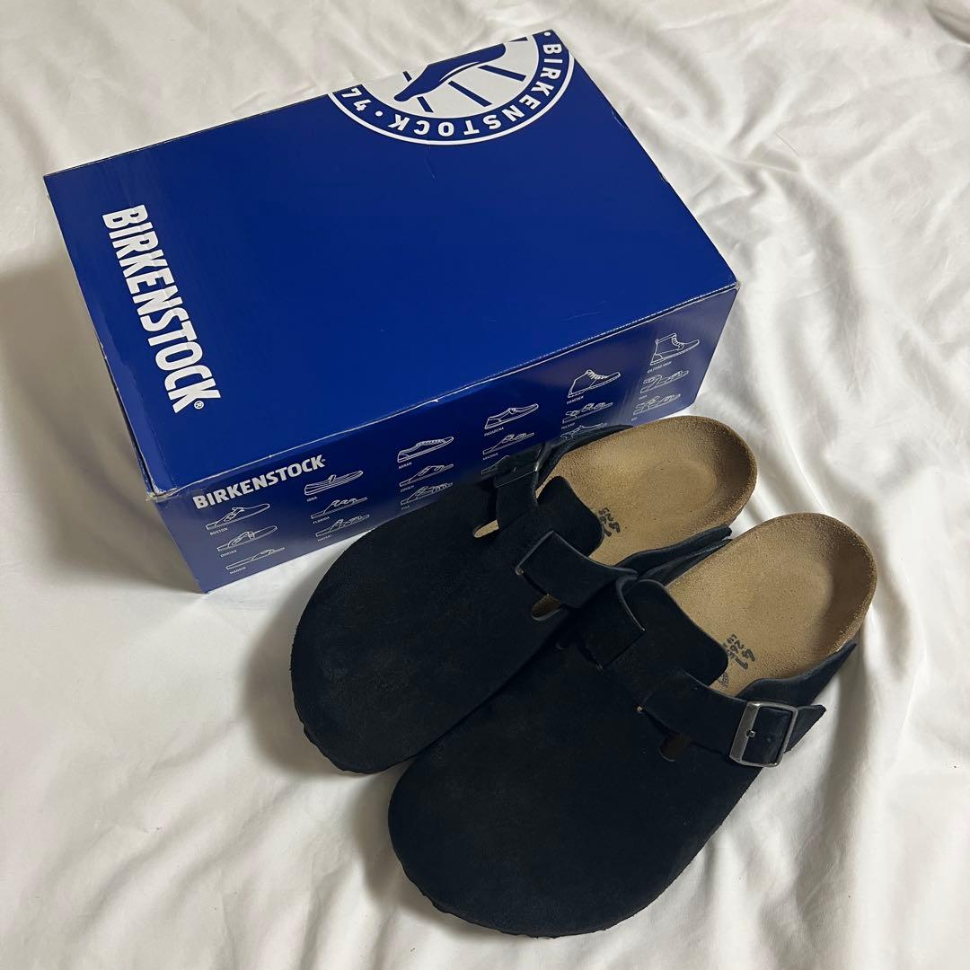 BIRKENSTOCK Boston スエードレザー black 41