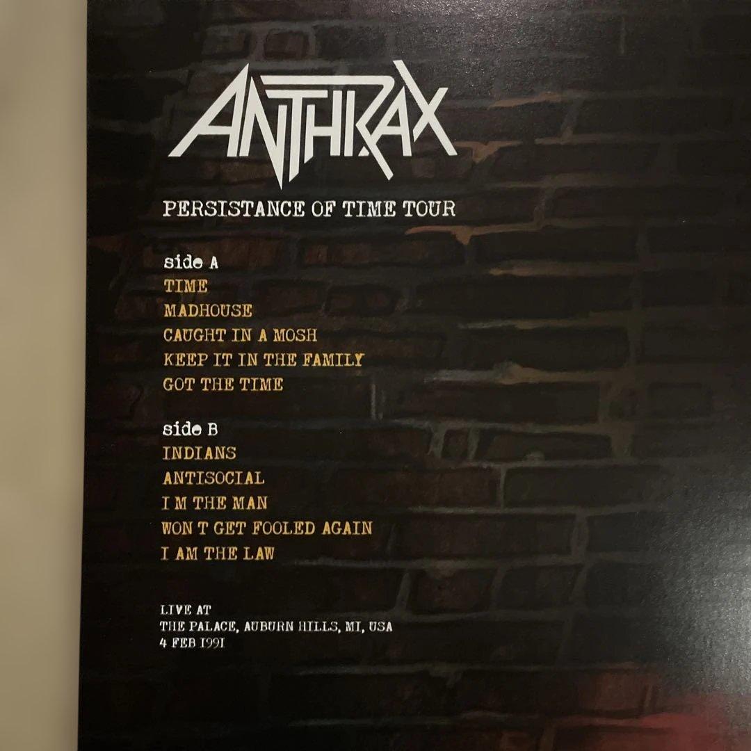 洋楽 S.O.D ANTHRAX bundle