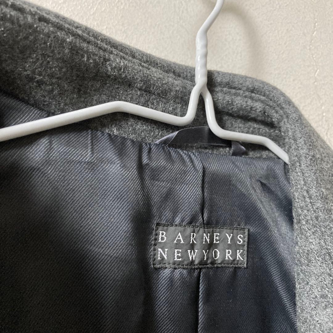 超美品 BARNEY NEW YORK バーニーズ ウール コート Pコート