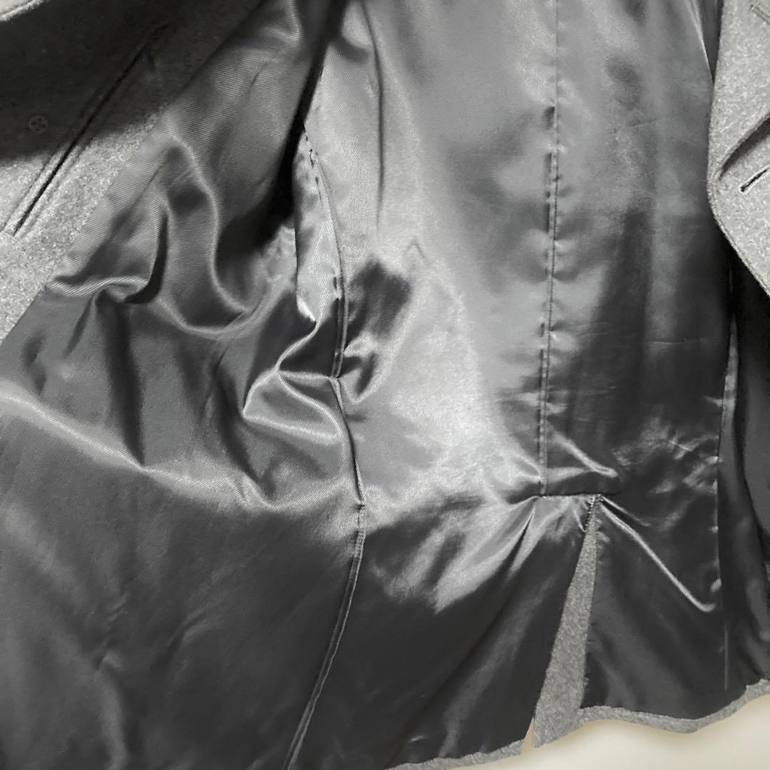 超美品 BARNEY NEW YORK バーニーズ ウール コート Pコート