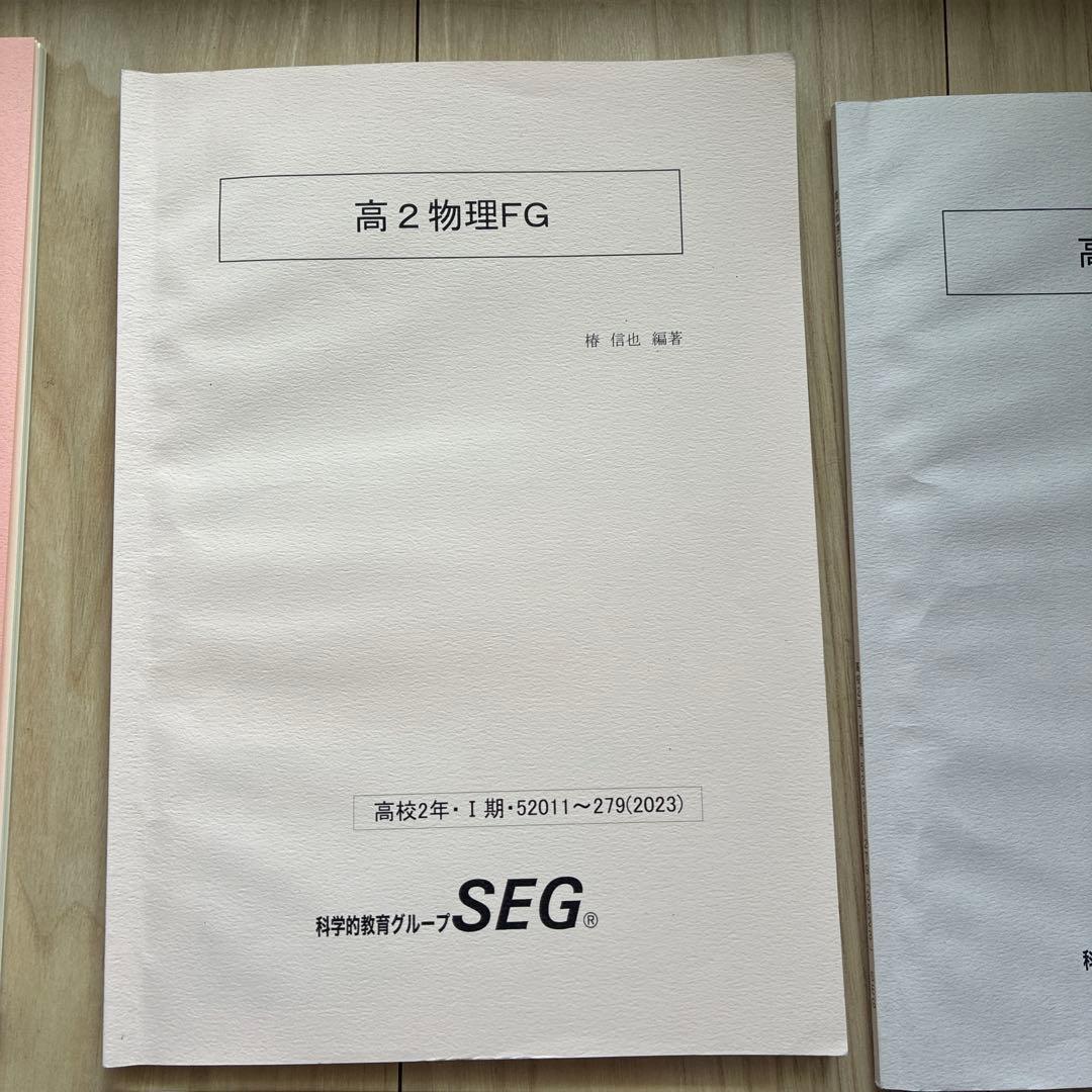 SEG【大学受験】物理 高2春季講習〜高3春期講習 テキスト・練習問題解答