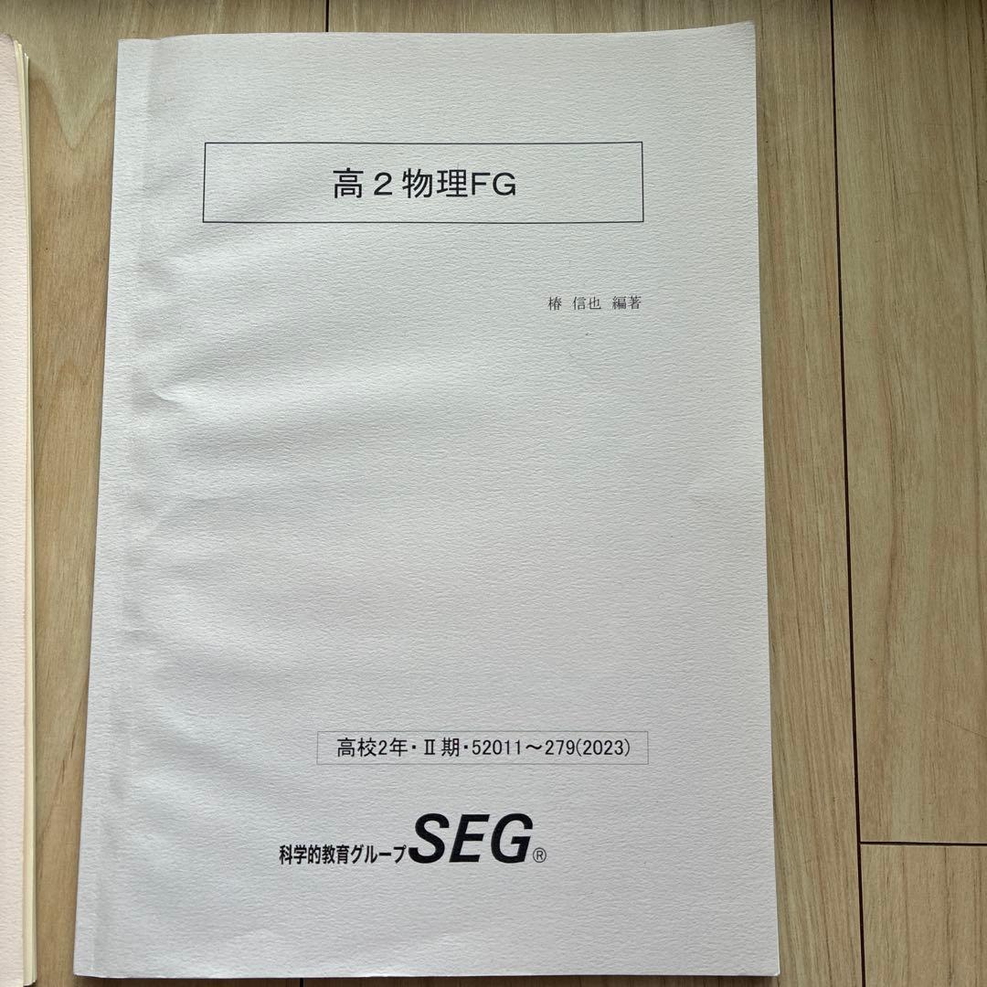 SEG【大学受験】物理 高2春季講習〜高3春期講習 テキスト・練習問題解答