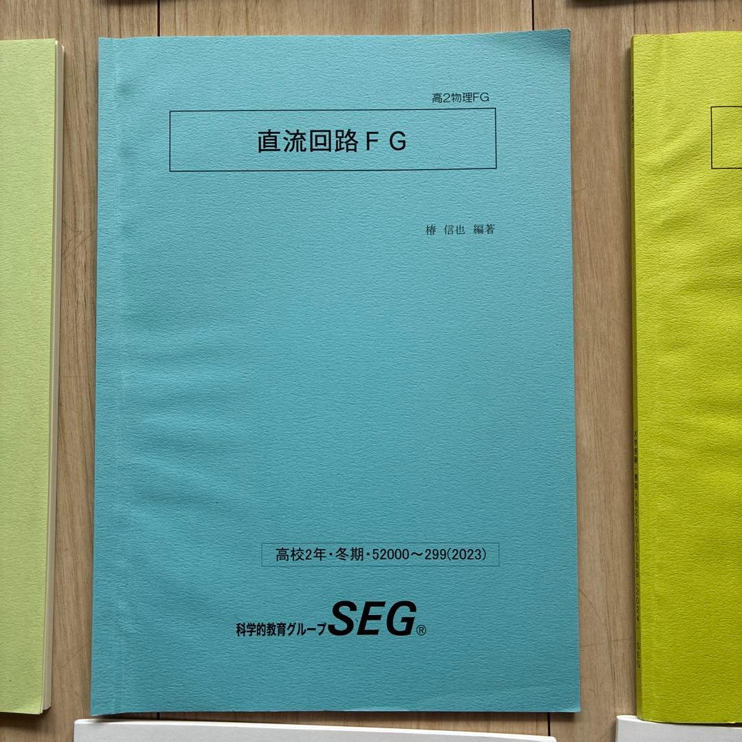 SEG【大学受験】物理 高2春季講習〜高3春期講習 テキスト・練習問題解答