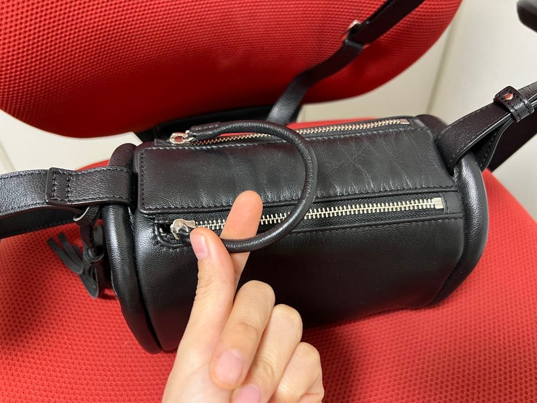 マザーハウス ソフトドラム S ショルダーバッグ タッセル付き