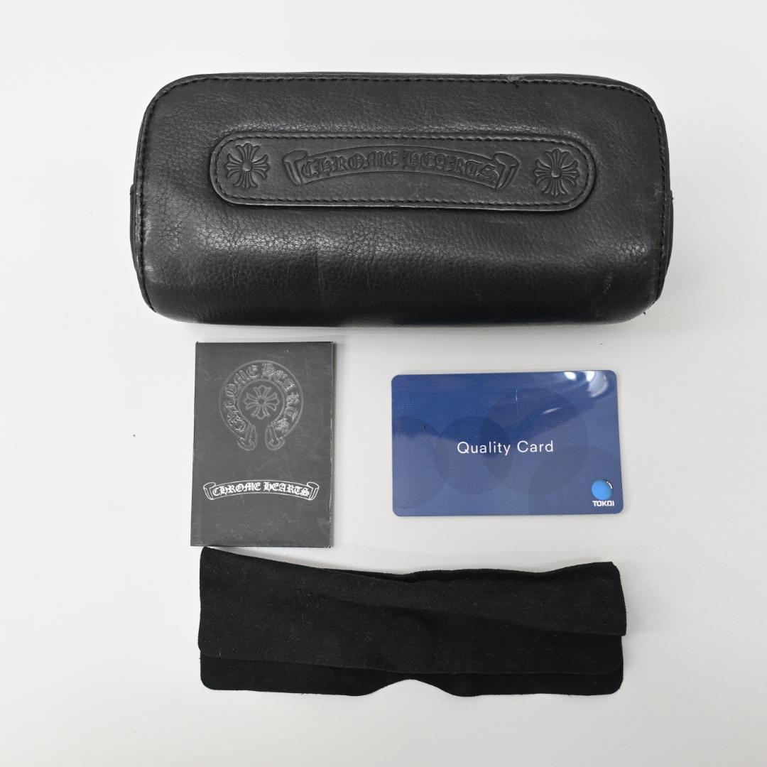 ■ クロムハーツ リムレスサングラス シルバー925×チタン 47685★年