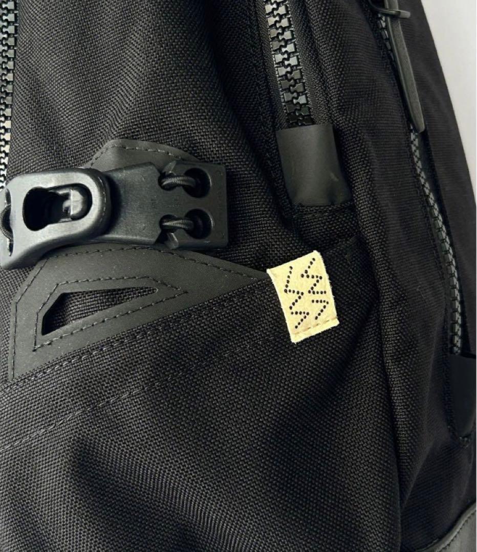 21日まで値下げ　VISVIM CORDURA20Lレザーバックパック 黒