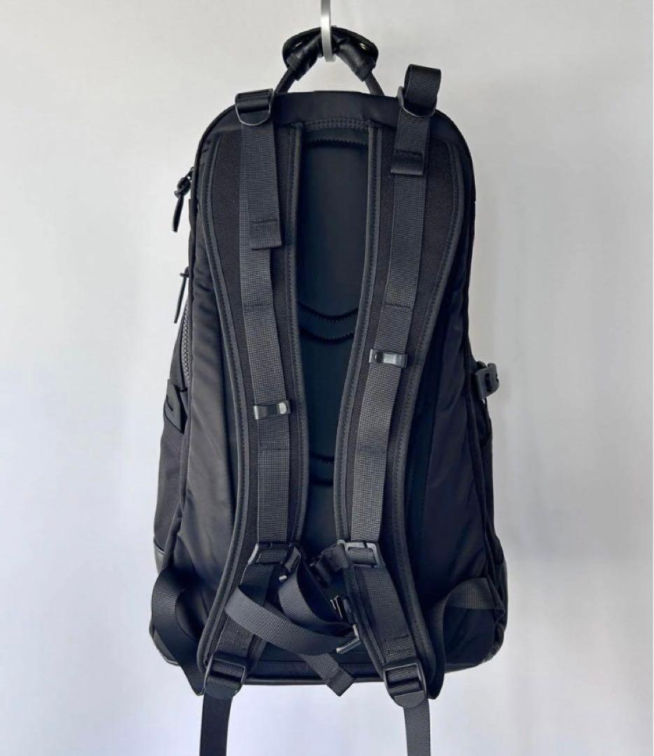 21日まで値下げ　VISVIM CORDURA20Lレザーバックパック 黒