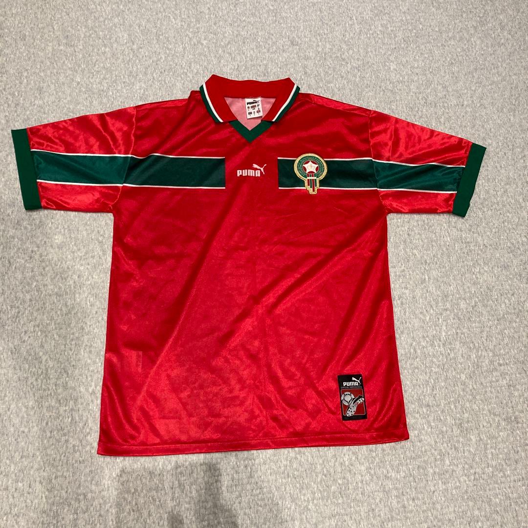 サッカーユニホーム モロッコ代表 1998 PUMA Lサイズ