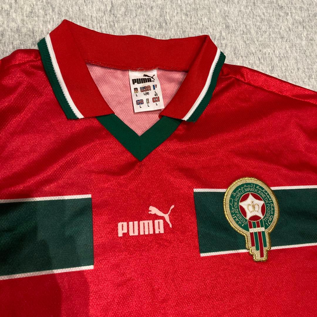 サッカーユニホーム モロッコ代表 1998 PUMA Lサイズ