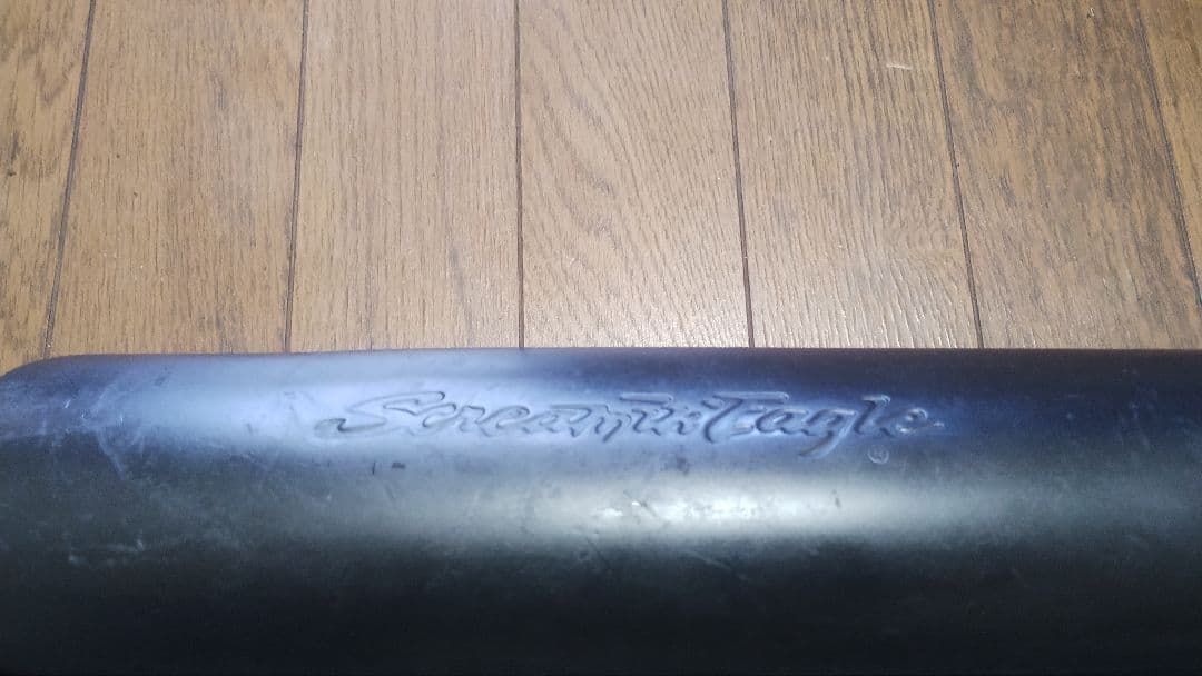 07FLSTF1580より取り外し スクリーミンイーグルスリップオンサイレンサー