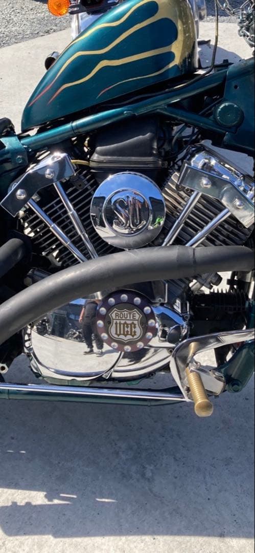 YAMAHA ドラッグスター400 ベントマフラー