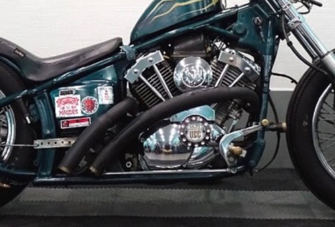 YAMAHA ドラッグスター400 ベントマフラー