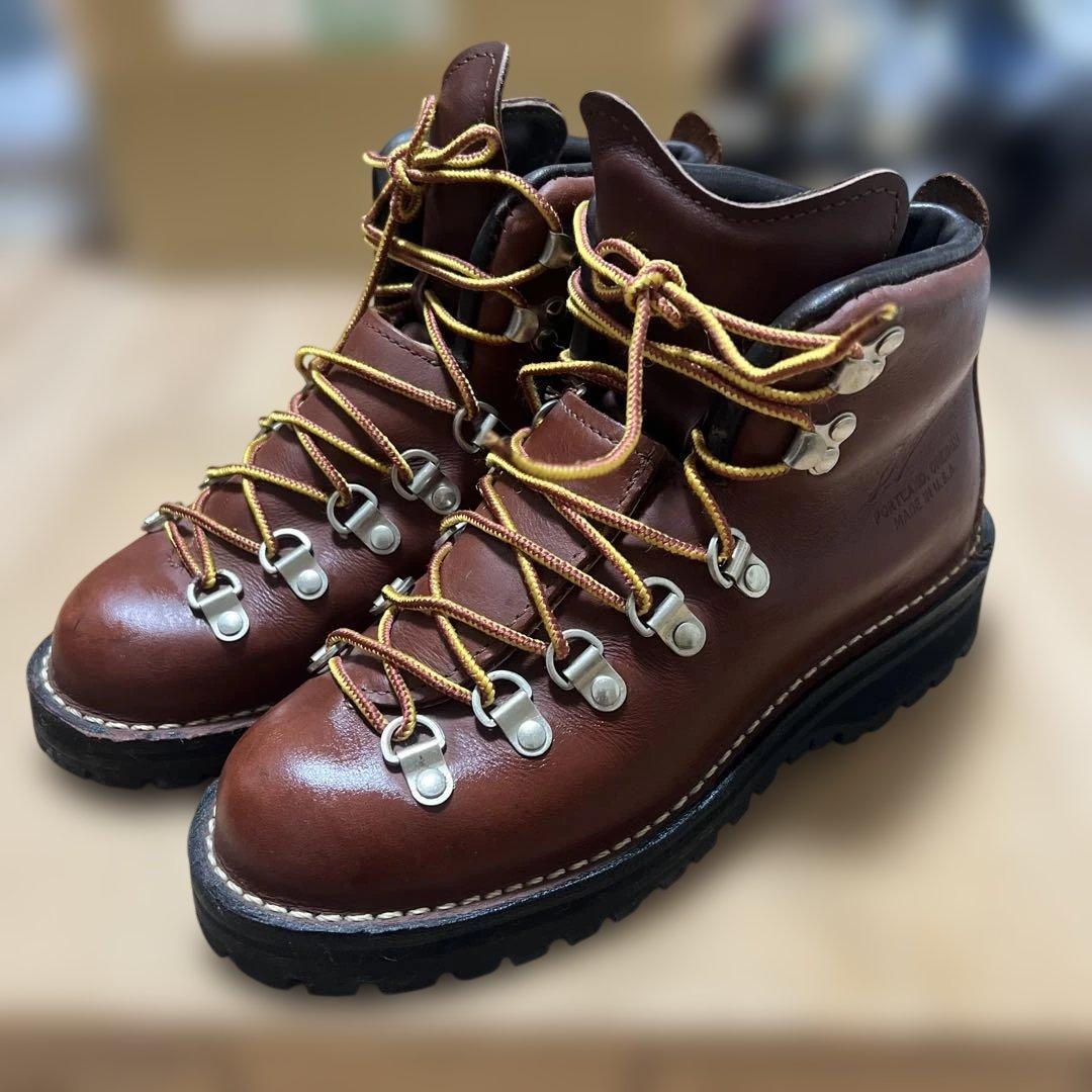 DANNER ダナーマウンテンライト　24㎝〜24.5㎝ ブラウンUSA製