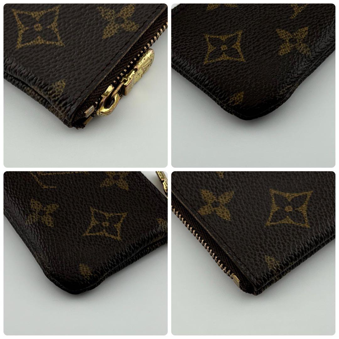 【美品】ルイヴィトン　ポシェットクレ　モノグラム　ケース