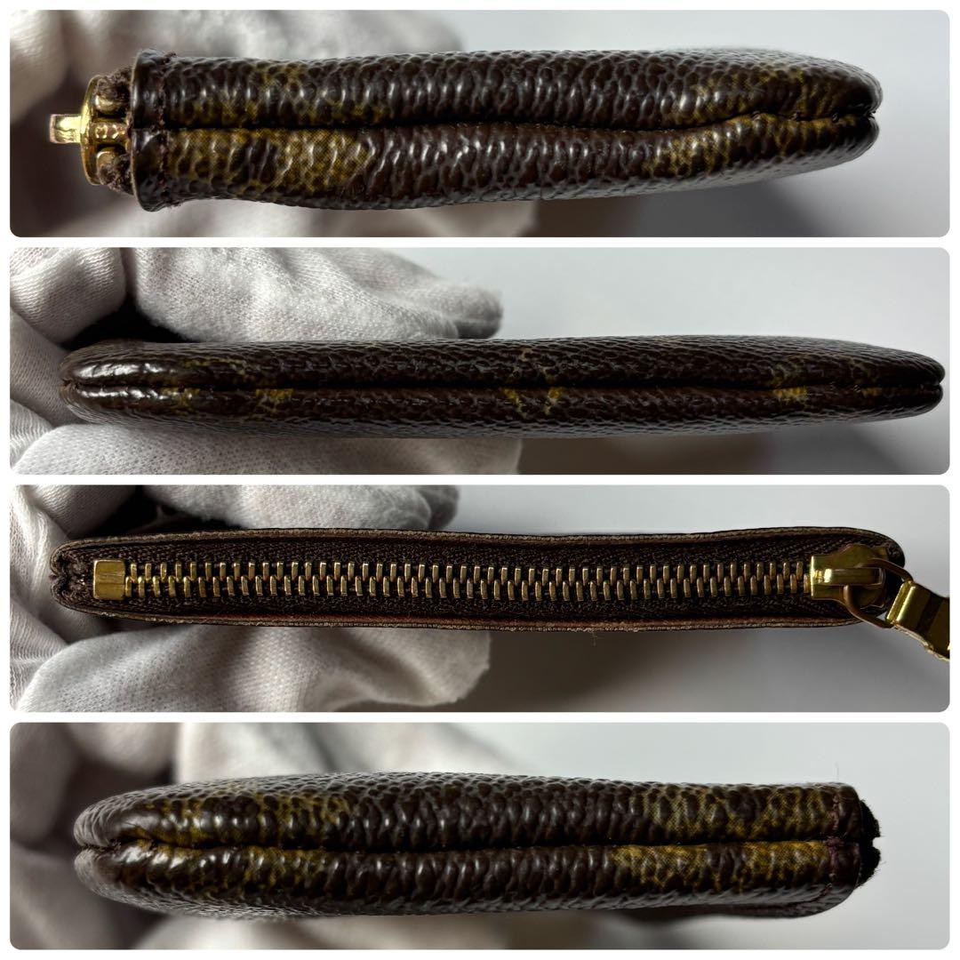 【美品】ルイヴィトン　ポシェットクレ　モノグラム　ケース